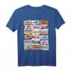 Retro Style Oldschool Tape Kassette Mixtape Design T-Shirt  Vintage Musik Motiv für Nostalgiker & Streetwear-Liebhaber