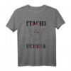 HapBunny Naruto Shippuden Itachi Fliessbandarbeit T-Shirt  Offizielles Anime Merchandise für Naruto Fans