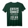 Lustiges Sprüche T-Shirt CHEF BÜRO Spaß Geschenk - Witziges Geschenk für Männer & Frauen im Büro