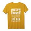 Lustiges Sprüche T-Shirt CHEF BÜRO Spaß Geschenk - Witziges Geschenk für Männer & Frauen im Büro