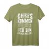 Lustiges Sprüche T-Shirt CHEF BÜRO Spaß Geschenk - Witziges Geschenk für Männer & Frauen im Büro
