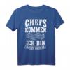 Lustiges Sprüche T-Shirt CHEF BÜRO Spaß Geschenk - Witziges Geschenk für Männer & Frauen im Büro