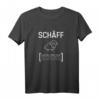 SCHÄFF Chef Lustiges Fun Spruch T-Shirt mit Schaf Sonnenbrille  Originelles Geschenk für Chef, Manager, Papa, Opa & mehr
