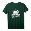 Aerobic Queen T-Shirt für Frauen mit Krone Design  Perfekt für Fitness, Gymnastik und Aerobic, Klassisch geschnitten