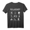 Lustiges Landwirt T-Shirt mit Traktor für stolze Landwirte & Führungskräfte  Perfektes Geschenk für Bauern und Landmaschinenliebhaber
