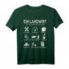 Lustiges Landwirt T-Shirt mit Traktor für stolze Landwirte & Führungskräfte  Perfektes Geschenk für Bauern und Landmaschinenliebhaber