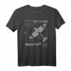 Spitfire Mk.1 | RAF WWII Supermarine Fighter Plane T-Shirt mit historischem Blueprint  Perfekt für Flugzeugliebhaber, Veteranen & Airshow-Enthusiasten
