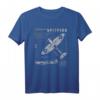 Spitfire Mk.1 | RAF WWII Supermarine Fighter Plane T-Shirt mit historischem Blueprint  Perfekt für Flugzeugliebhaber, Veteranen & Airshow-Enthusiasten