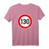 Tempo 130 Tempolimit T-Shirt  Für umweltbewusste Autofahrer, Stressfreies Fahren & Verkehrssicherheit