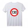 Tempo 130 Tempolimit T-Shirt  Für umweltbewusste Autofahrer, Stressfreies Fahren & Verkehrssicherheit