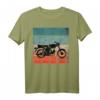Motorrad Retro Moped s51 Simme T-Shirt  DDR Kult Modelle, Oldschool Moped Look für Sammler, Fans & Club Treffen