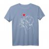 Dackel Liebe Dachshund Frauchen Geschenkidee T-Shirt  Lustiges Hunde Motiv für Hundeliebhaber, Familie & Freunde zu Geburtstag, Weihnachten & Muttertag