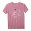 Dackel Liebe Dachshund Frauchen Geschenkidee T-Shirt  Lustiges Hunde Motiv für Hundeliebhaber, Familie & Freunde zu Geburtstag, Weihnachten & Muttertag