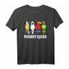 Papagei Squad T-Shirt  Lustiges Vogel-Design für Papageien- und Haustierliebhaberinnen, perfekt als Geschenk für Papageienmamas & -papas