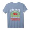 Gärtnerinnen Garten-Freunde T-Shirt mit Tomaten-Spruch  Lustiges Geschenk für Hobbygärtner & Schrebergartenliebhaber