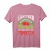 Gärtnerinnen Garten-Freunde T-Shirt mit Tomaten-Spruch  Lustiges Geschenk für Hobbygärtner & Schrebergartenliebhaber
