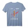 NASA Artemis Mission SLS Worm und ESA Logo T-Shirt  Offizielles Design für Raumfahrtfans und Mond- sowie Mars-Expeditionen