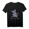 Igitt Menschen Ratte Lustiges T-Shirt mit Spruch  Geschenk für Rattenbesitzer, Mäuseliebhaber, Einzelgänger und Introvertierte zu Weihnachten & Geburtstag