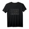 Schwarz ist bunt genug T-Shirt  Humorvolles Statement für Gothic, Emo & dunkle Seelen