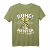 Dart Ruhe der Meister wirft! Lustiges Herren T-Shirt für Dartspieler, Fans & Vereinsmitglieder