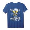 Dart Ruhe der Meister wirft! Lustiges Herren T-Shirt für Dartspieler, Fans & Vereinsmitglieder