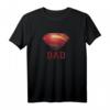 Superman Man of Steel Dad of Steel T-Shirt  Offiziell lizenziertes Superhelden-Shirt für Väter, Kinder & Superman-Fans