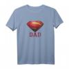 Superman Man of Steel Dad of Steel T-Shirt  Offiziell lizenziertes Superhelden-Shirt für Väter, Kinder & Superman-Fans