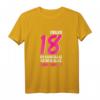 Volljährig Mädchen 18. Geburtstag T-Shirt - Lustiges Outfit mit Spruch 'Endlich 18, ich kann alles' für Frauen, Töchter & Freunde