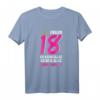Volljährig Mädchen 18. Geburtstag T-Shirt - Lustiges Outfit mit Spruch 'Endlich 18, ich kann alles' für Frauen, Töchter & Freunde