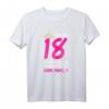 Volljährig Mädchen 18. Geburtstag T-Shirt - Lustiges Outfit mit Spruch 'Endlich 18, ich kann alles' für Frauen, Töchter & Freunde