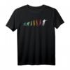 Retro Evolution Dart T-Shirt für Dartspieler und Fans  Lustiges Motiv für Herren, Damen, Papa und Opa im Dartverein