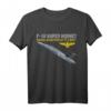 F-18 Super Hornet in Aktion T-Shirt  Marine & Luftfahrt Fanartikel, Perfektes Geschenk für Piloten & Militärliebhaber