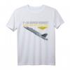 F-18 Super Hornet in Aktion T-Shirt  Marine & Luftfahrt Fanartikel, Perfektes Geschenk für Piloten & Militärliebhaber