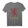 Scottish Rugby Coat of Arms T-Shirt mit Rampant Lion - Stolzes Geschenk für Rugby-Fans und Schottland-Liebhaber