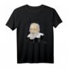 Galileo Zitat T-Shirt mit Blitz und Donner - Lustiges Astronomie- und Wissenschafts-Shirt für Fans und Naturphänomen-Begeisterte