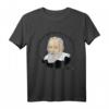 Galileo Zitat T-Shirt mit Blitz und Donner - Lustiges Astronomie- und Wissenschafts-Shirt für Fans und Naturphänomen-Begeisterte