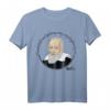 Galileo Zitat T-Shirt mit Blitz und Donner - Lustiges Astronomie- und Wissenschafts-Shirt für Fans und Naturphänomen-Begeisterte