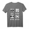 Eat Sleep Anime Repeat - Kawaii Anime Baka Japanisches T-Shirt für Otaku, Manga & Harajuku Fans