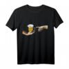 MichelAngelo Erschaffung von Adam - Lustiges Bier T-Shirt für Kunst- und Bierliebhaber, Party & Geschenkidee
