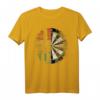 Retro Dartscheibe Dartboard 180 Dartspieler T-Shirt  Lustiges Dartmotiv für Damen, Herren, Papa & Opa, ideal für Dartverein & Fans von Softdart & Steeldart