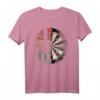 Retro Dartscheibe Dartboard 180 Dartspieler T-Shirt  Lustiges Dartmotiv für Damen, Herren, Papa & Opa, ideal für Dartverein & Fans von Softdart & Steeldart