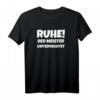 Witziges Lehrer T-Shirt mit Spruch  Ironisches Schul-Shirt für Lehrer aller Schularten, Perfekt für Humorvolle Lehrer, Geschenkidee