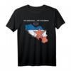 Jugoslawien Flagge & Landkarte T-Shirt  Nostalgisches Design für Bosnier, Kroaten, Serben & mehr, Erinnerung an SFRJ & Jugoslawien