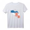 Jugoslawien Flagge & Landkarte T-Shirt  Nostalgisches Design für Bosnier, Kroaten, Serben & mehr, Erinnerung an SFRJ & Jugoslawien