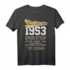 71 Jahre Oldtimer 1953 Einzelstück Vintage T-Shirt  Perfektes Geschenk zum 71. Geburtstag für Männer und Frauen