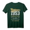 71 Jahre Oldtimer 1953 Einzelstück Vintage T-Shirt  Perfektes Geschenk zum 71. Geburtstag für Männer und Frauen