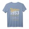 71 Jahre Oldtimer 1953 Einzelstück Vintage T-Shirt  Perfektes Geschenk zum 71. Geburtstag für Männer und Frauen
