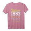 71 Jahre Oldtimer 1953 Einzelstück Vintage T-Shirt  Perfektes Geschenk zum 71. Geburtstag für Männer und Frauen
