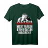Alter Katastrophe Nicht fragen einfach machen Steel Vintage T-Shirt  Lustiges Retro Shirt für Handwerker, Mechaniker & Truckfahrer als Geschenk zu Weihnachten oder Geburtstag