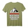 Alter Katastrophe Nicht fragen einfach machen Steel Vintage T-Shirt  Lustiges Retro Shirt für Handwerker, Mechaniker & Truckfahrer als Geschenk zu Weihnachten oder Geburtstag